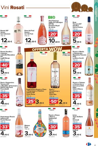 Volantino Carrefour - Carrefour - Catalogo vini valido dal 05/10 al 08/11 - pagina 17