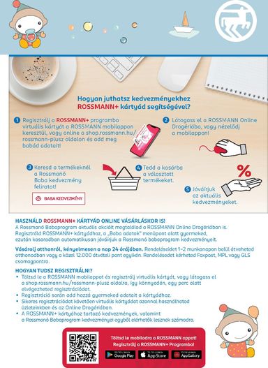 Akciós újság Rossmann - Rossmann - Babaprogram érvényes 10.12.-tól 11.08.-ig - 12 oldal