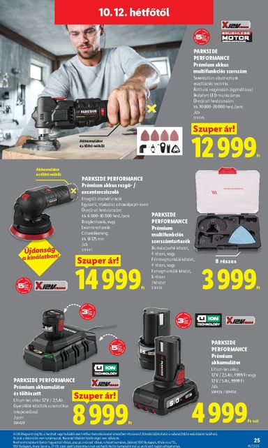 Akciós újság Lidl - Lidl - Nonfood érvényes 10.08.-tól 10.14.-ig - 25 oldal