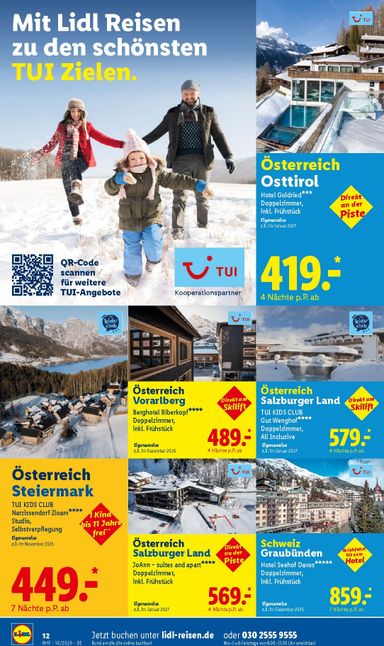 Prospekt Lidl - Lidl - Reise-Highlights gültig ab 30.09. bis 31.10. - seite 12