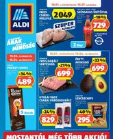 Aldi akciós újság, érvényes csütörtöktől 10.01.