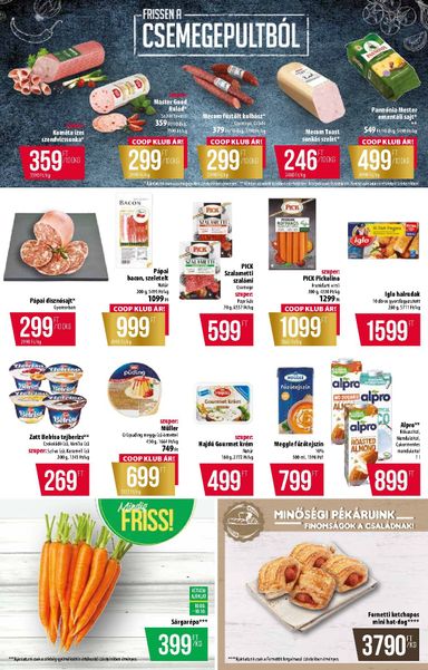 Akciós újság Coop - Coop - Alföld - Abc-Szuper érvényes 10.08.-tól 10.14.-ig - 2 oldal