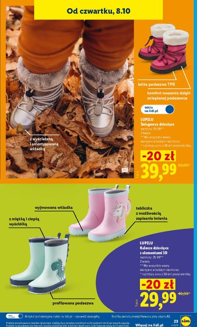 Leták Lidl Polsko - Lidl Polsko - Katalog Okazji od 05.10. do 10.10. - strana 33