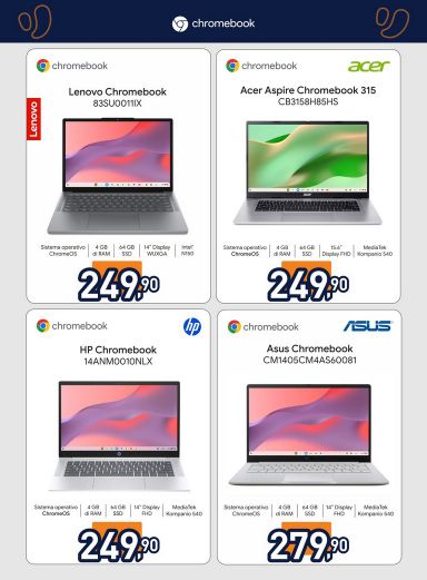 Volantino Unieuro - Unieuro - Speciale Chromebook valido dal 12/10 al 28/10 - pagina 5