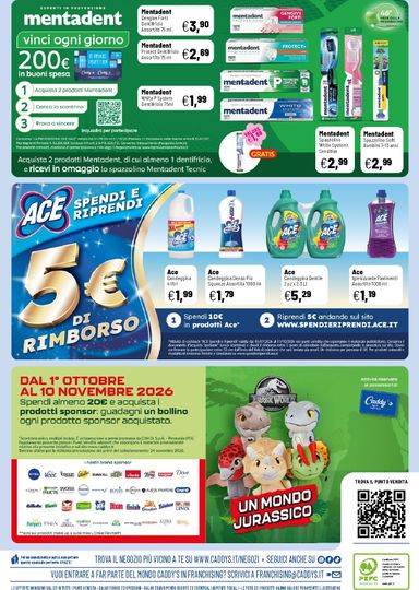 Volantino Caddy's - Caddy's valido dal 01/10 al 20/10 - pagina 16