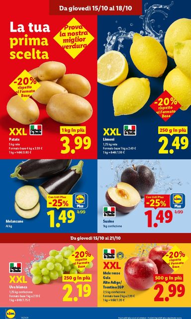 Volantino Lidl - Lidl - Fresca e conveniente valido dal 15/10 al 21/10 - pagina 2