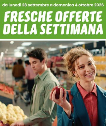 Volantino Eurospin - Eurospin - Fresche Offerte Della Settimana valido dal 28/09 al 04/10 - pagina 1