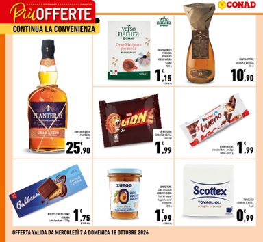 Volantino Conad - Conad - Più offerte continua la convenienza valido dal 07/10 al 18/10 - pagina 2