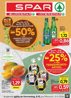 SPAR-Flugblatt gültig ab Donnerstag 08.10.
