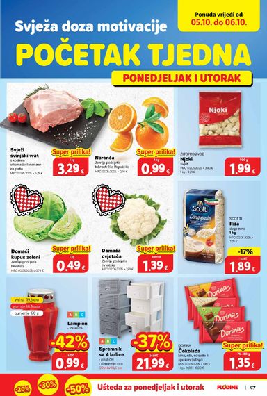 Katalog Plodine - Plodine vrijedi od 30.09. do 06.10. - stranica 47