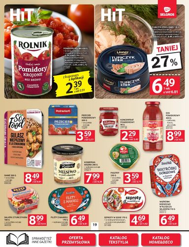 Gazetka Selgros - Selgros cash&carry od 24.09. do 07.10. - strona 19