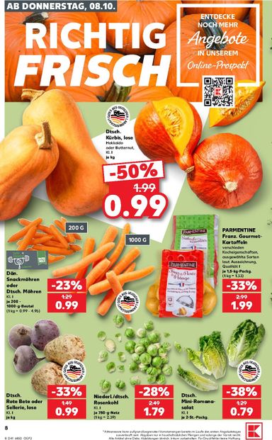 Leták Kaufland Německo - Kaufland Německo od 08.10. do 14.10. - strana 8