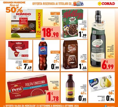 Volantino Conad - Conad valido dal 23/09 al 04/10 - pagina 10