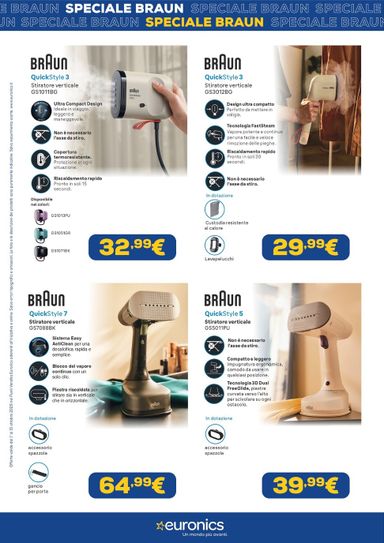 Volantino Euronics - Euronics - Speciale Braun valido dal 01/10 al 15/10 - pagina 2