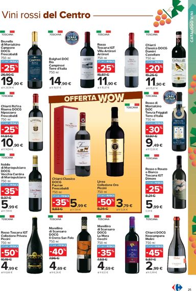 Volantino Carrefour - Carrefour - Catalogo vini valido dal 05/10 al 08/11 - pagina 25