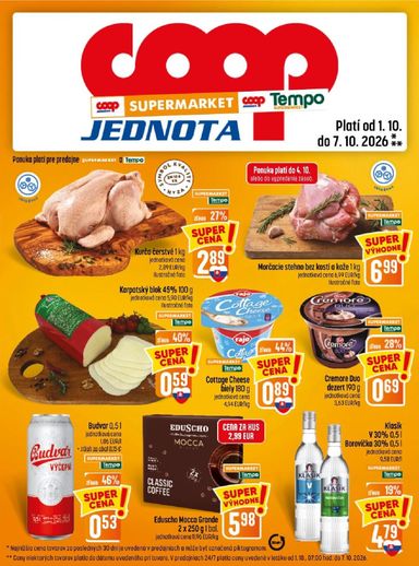 Leták COOP Jednota - COOP Jednota od 01.10. do 07.10. - strana 13
