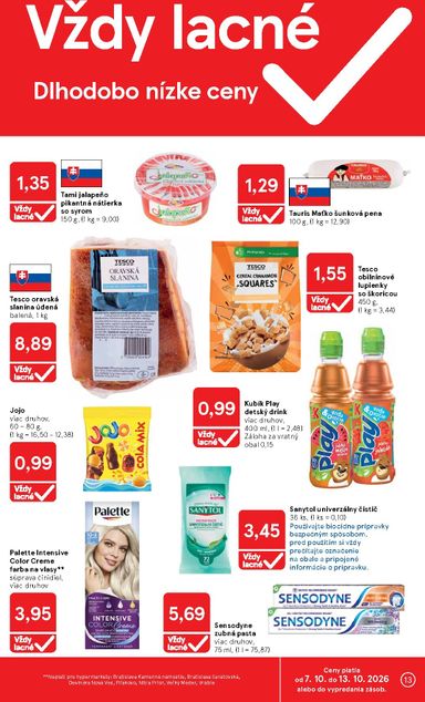 Leták Tesco - Tesco od 07.10. do 13.10. - strana 13