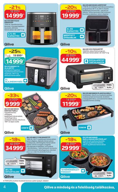 Akciós újság Auchan - Auchan - Qilive ajánlataink érvényes 10.08.-tól 10.28.-ig - 4 oldal