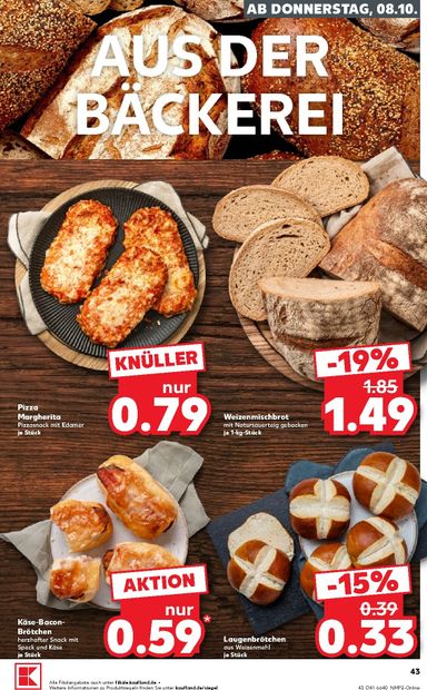 Leták Kaufland Německo - Kaufland Německo od 08.10. do 14.10. - strana 43