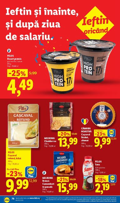 Catalogul Lidl - Lidl de la 05.10. până la 11.10. - pagina 76