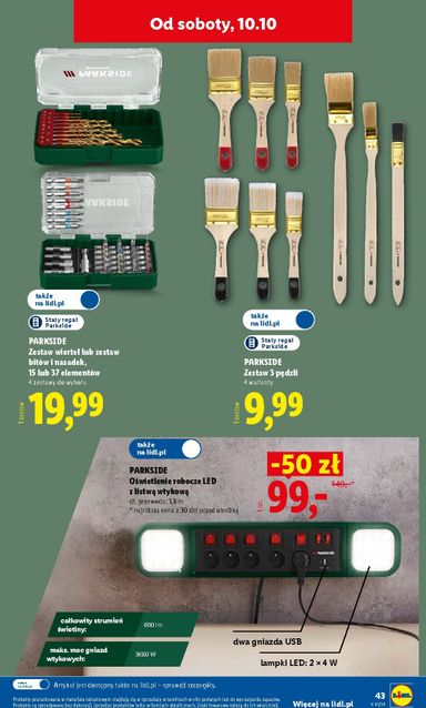 Leták Lidl Polsko - Lidl Polsko - Katalog Okazji od 05.10. do 10.10. - strana 53