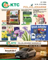 KTC - Poljoljekarne katalog vrijedi od srijede 14.10.2026
