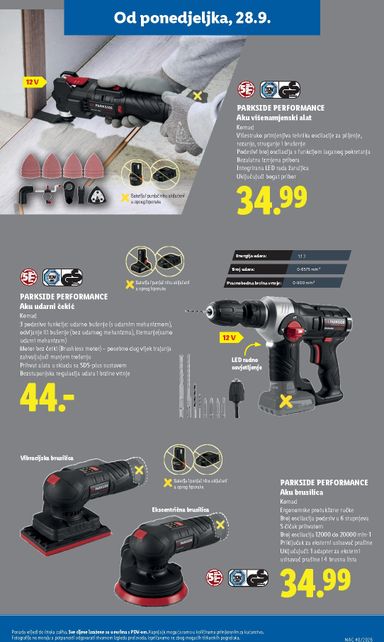 Katalog Lidl - Lidl vrijedi od 28.09. do 04.10. - stranica 33