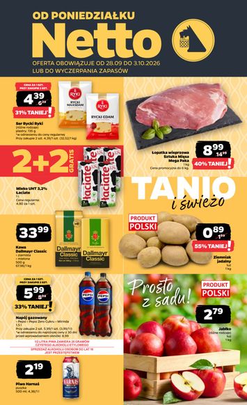 Gazetka Netto - Netto od 28.09. do 03.10. - strona 1
