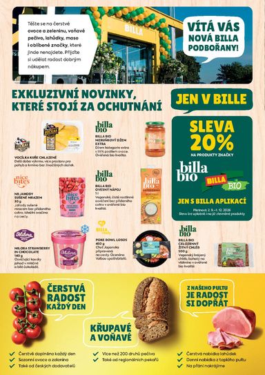 Leták Billa - Billa - Podbořany od 30.09. do 06.10. - strana 2