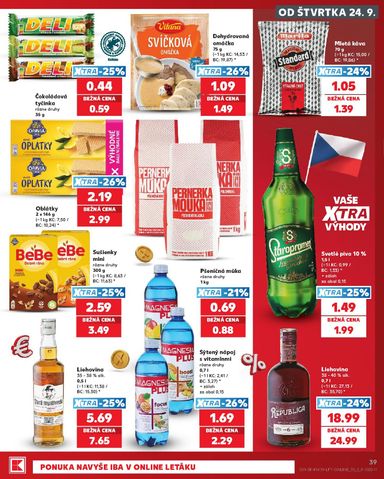 Leták Kaufland - Kaufland od 24.09. do 30.09. - strana 39