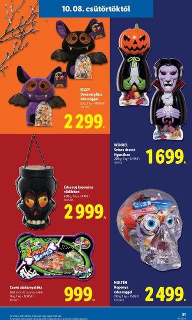 Akciós újság Lidl - Lidl érvényes 10.08.-tól 10.14.-ig - 31 oldal