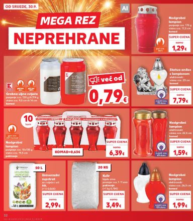 Katalog Kaufland - Kaufland vrijedi od 30.09. do 06.10. - stranica 32