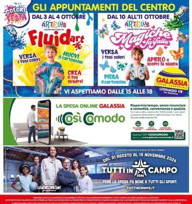 Volantino Galassia - Galassia - Buono Spesa 20% valido dal 30/09 al 21/10 - pagina 28
