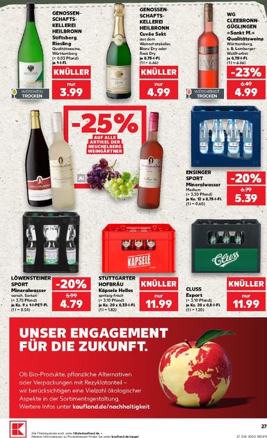 Leták Kaufland Německo - Kaufland Německo od 08.10. do 14.10. - strana 27