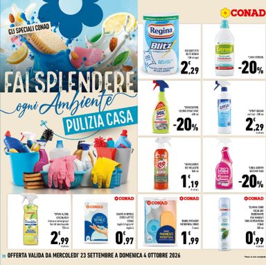 Volantino Conad - Conad valido dal 23/09 al 04/10 - pagina 20