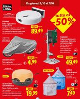 Volantini Lidl da giovedì 01/10