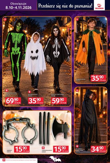 Gazetka Selgros - Selgros cash&carry - Katalog Halloween od 08.10. do 04.11. - strona 6