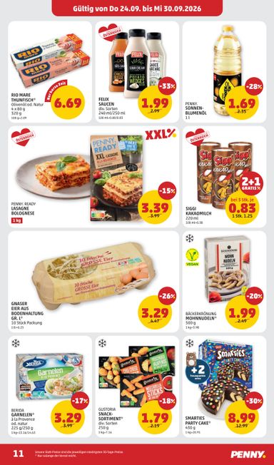 PENNY-Flugblatt - PENNY gültig ab 24.09. bis 30.09. - seite 11