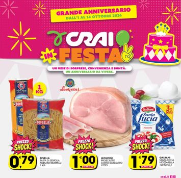 Volantino Crai - Crai - Palermo, Sicilia valido dal 01/10 al 14/10 - pagina 1