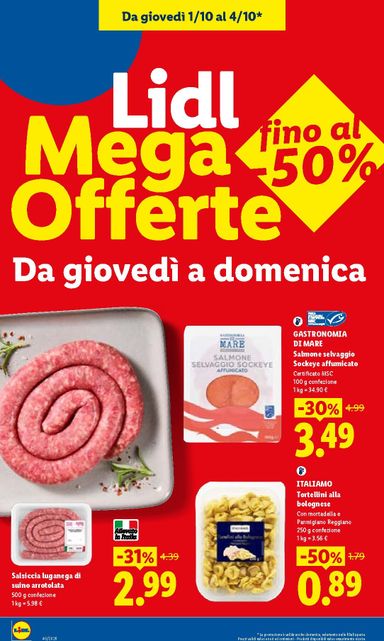 Volantino Lidl - Lidl valido dal 01/10 al 07/10 - pagina 2