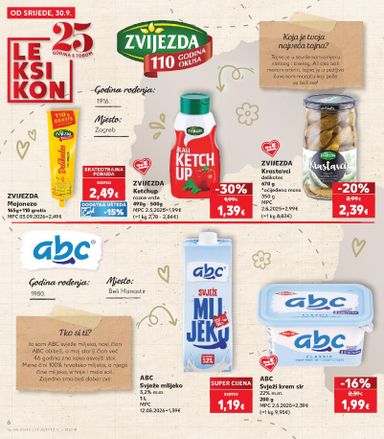 Katalog Kaufland - Kaufland vrijedi od 30.09. do 06.10. - stranica 6