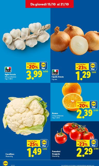 Volantino Lidl - Lidl - Fresca e conveniente valido dal 15/10 al 21/10 - pagina 4
