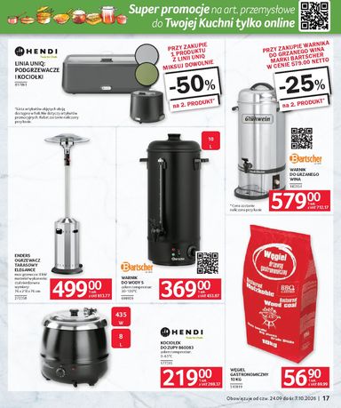 Gazetka Selgros - Selgros cash&carry - Oferta dla gastronomii od 24.09. do 07.10. - strona 17