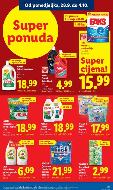 Katalog Lidl - Lidl vrijedi od 28.09. do 04.10. - stranica 21