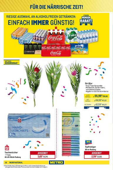 Prospekt METRO - Metro - Wurfmaterial Karneval gültig ab 01.10. bis 31.10. - seite 16