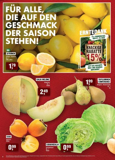 Prospekt Handelshof - Handelshof - Eröffnung gültig ab 01.10. bis 14.10. - seite 4