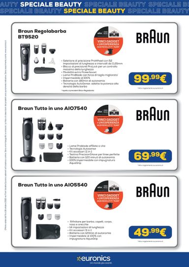 Volantino Euronics - Euronics - Beauty valido dal 08/10 al 28/10 - pagina 5