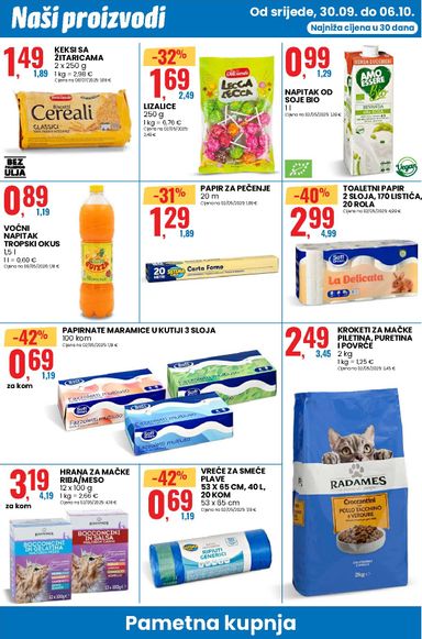 Katalog Eurospin - Eurospin vrijedi od 30.09. do 06.10. - stranica 18