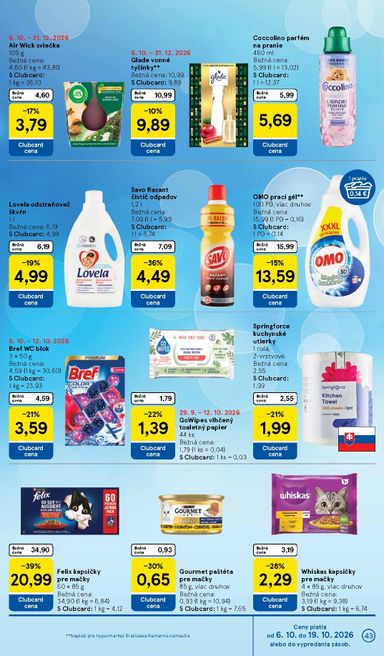 Leták Tesco - Tesco od 07.10. do 13.10. - strana 43