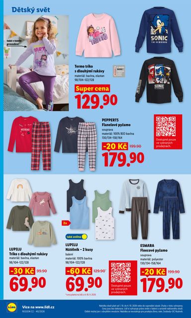 Leták Lidl - Lidl - Spotřební zboží od 29.09. do 04.10. - strana 22